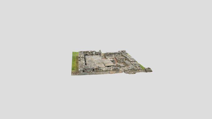 Antonine Roman Bath House 3D Model
