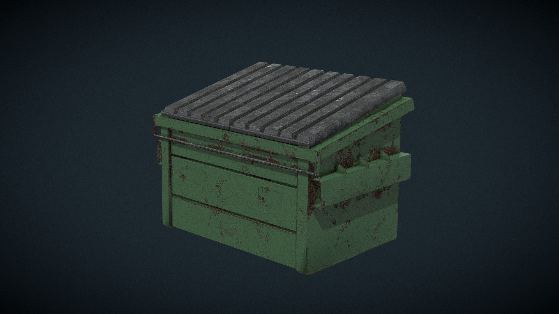 Trash can - Download Free 3D model by Requital (Azamkhon) (@requital ...