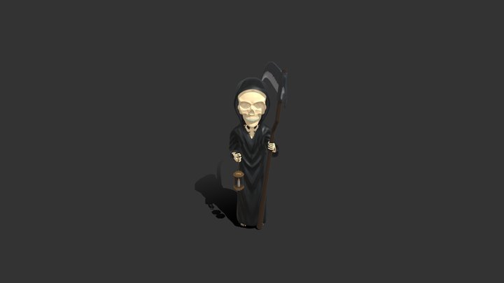 Grim Reaper NFT 3D Model