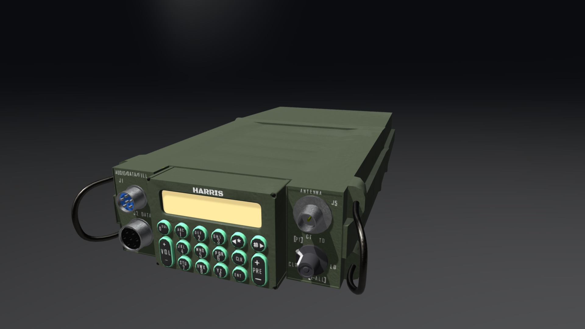 Prc-117(g) Radio - Buy Royalty Free 3D model by MainArtsNStuff