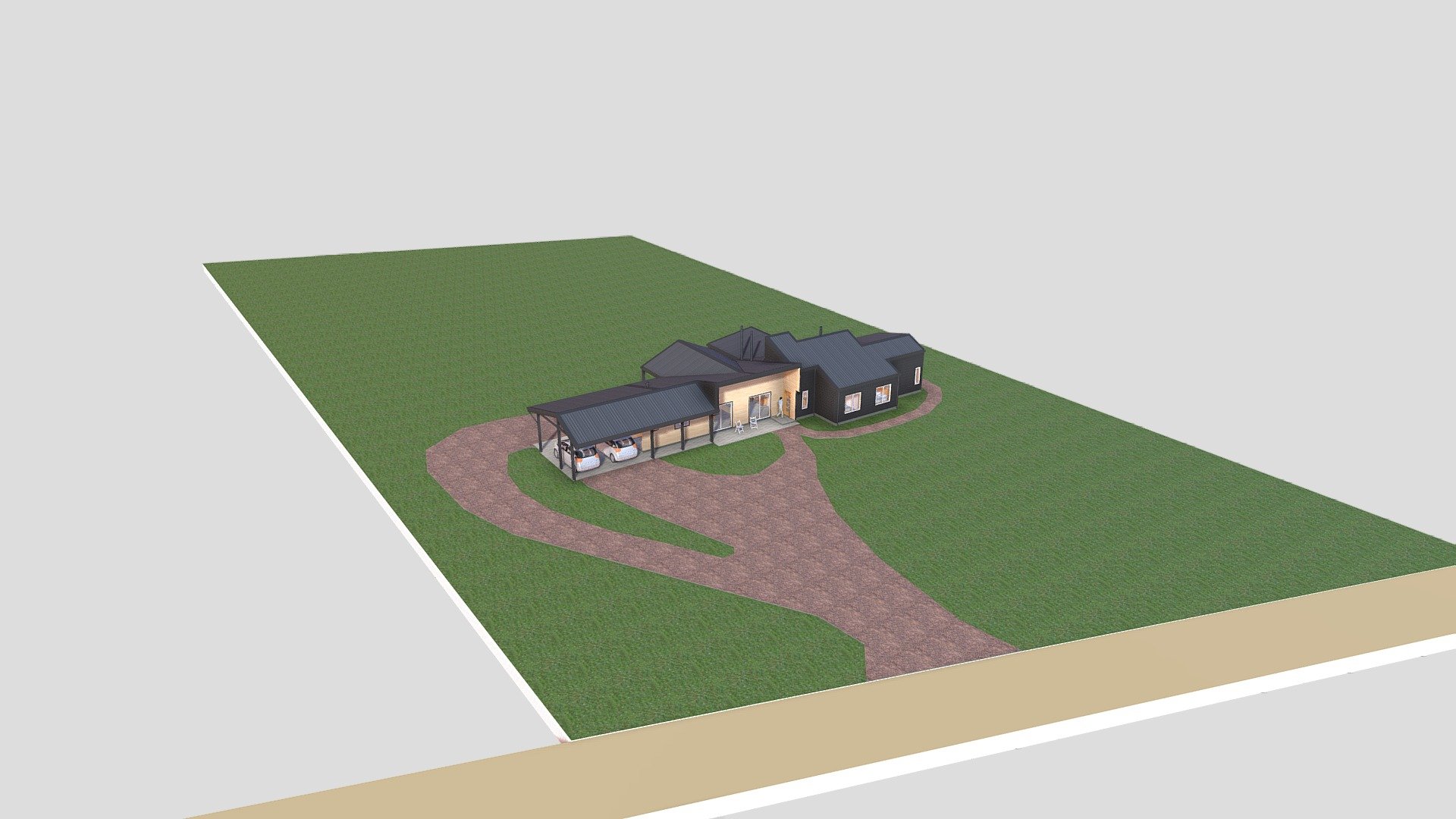 CASA PATAGONIA — Sketchfab embed 3D viewer