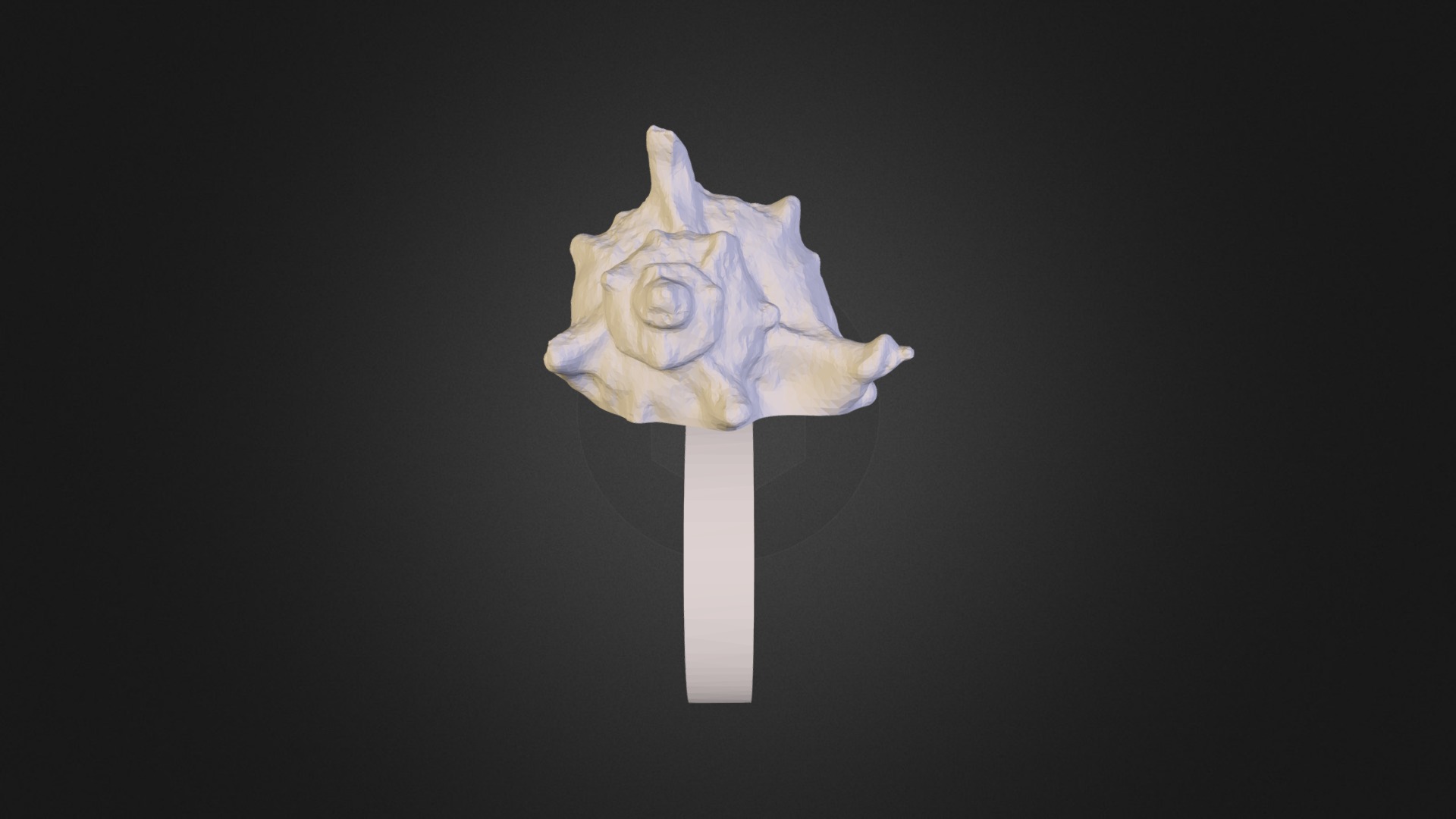 Shell Ring - 3D model by 3dindustries [3a8f7c5] - Sketchfab