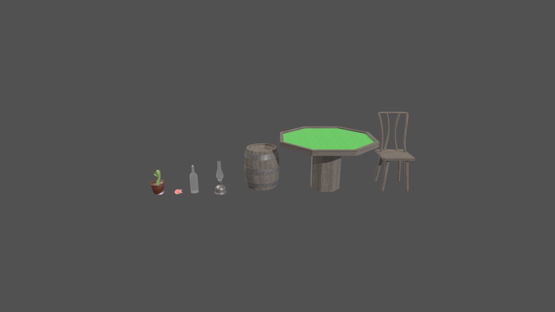 Saloon props