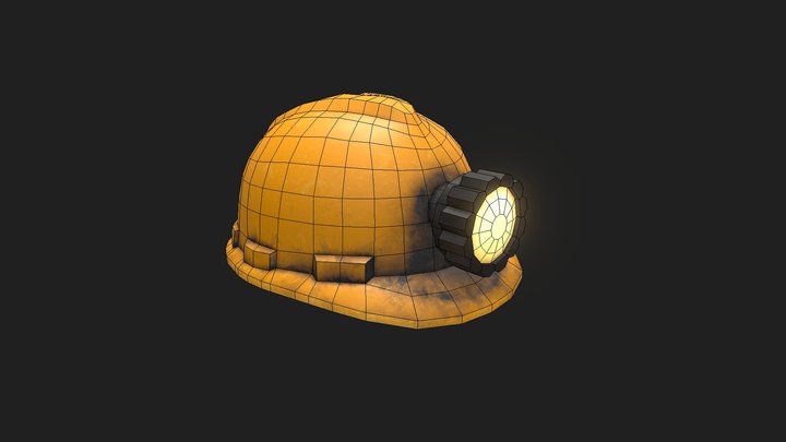 Work Helmet 3D Model