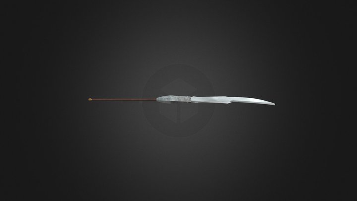 Crescent Blade 3D Model