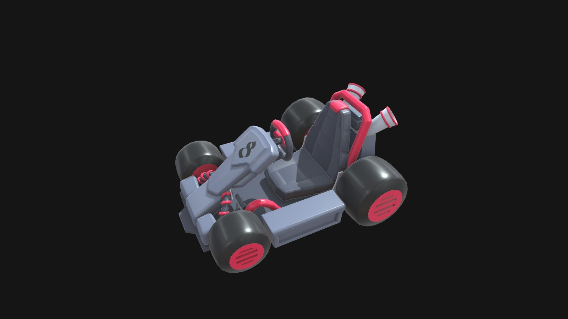 Mini Kart 8 - 3D model by lxloue [3a928f1] - Sketchfab