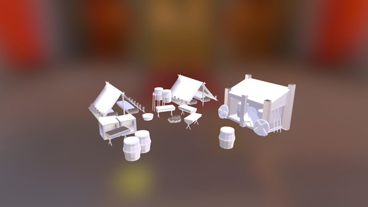 Cuartel 3D Model