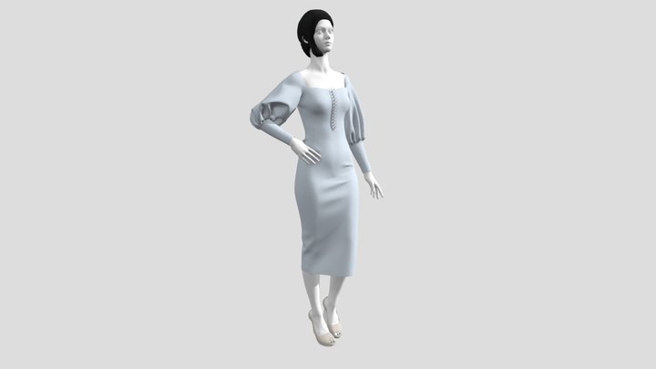 Анастасия Боровенская ХТК 2 3D Model