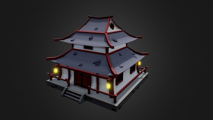 Japan House 3D Model