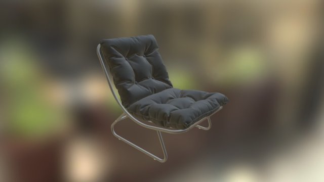 The- Cushy- Comfort- Chair 3D Model