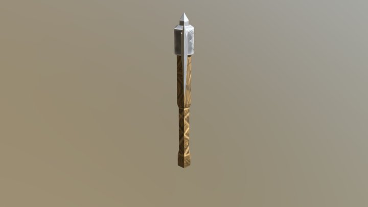 Stylized Axe 3D Model