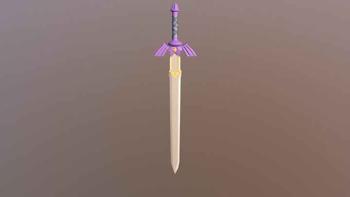 P03cStevensA_MasterSword 3D Model