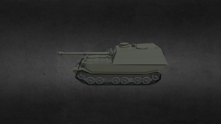 Elefant [Tank Destroyer] 3D Model