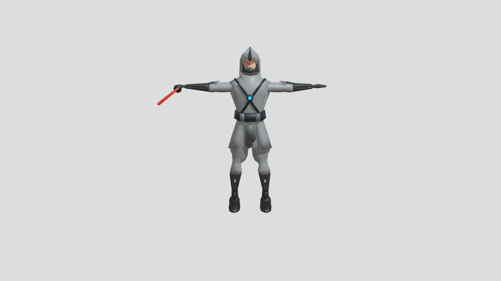 Sci Fi Ninja Character