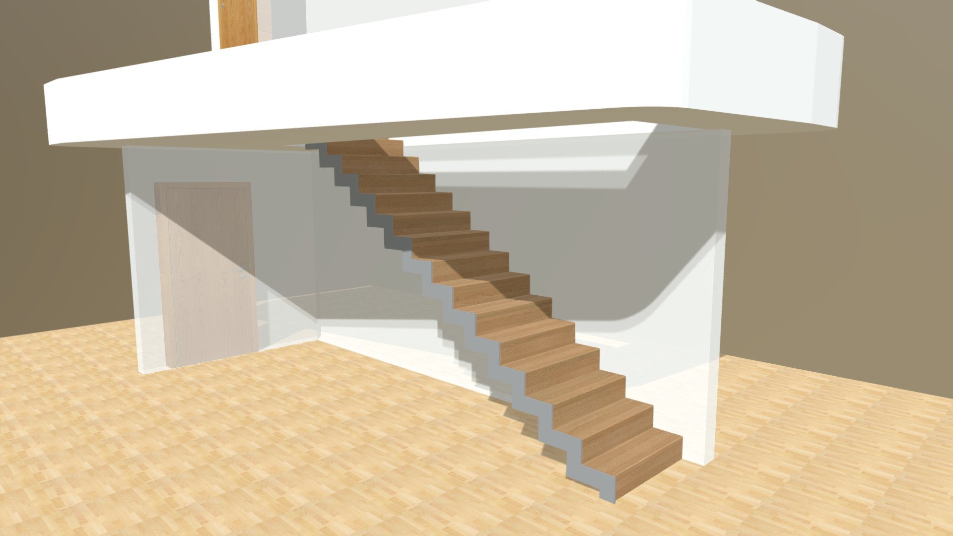 Jungwirth Treppen Faltwerk mit Stahlwange