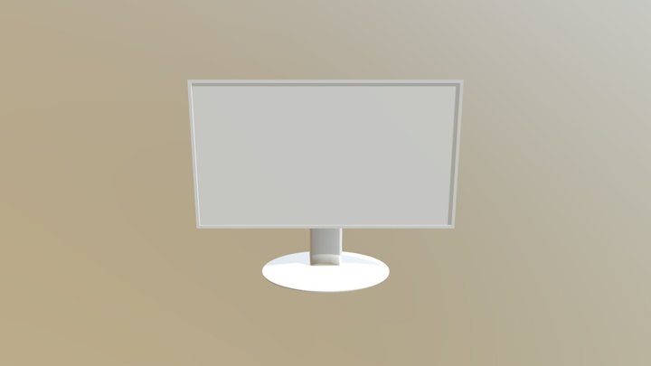 TV/Monitor Screen 3D Model
