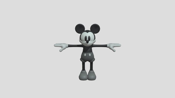 Suicide Mouse (FNaTI: GMod) 3D Model