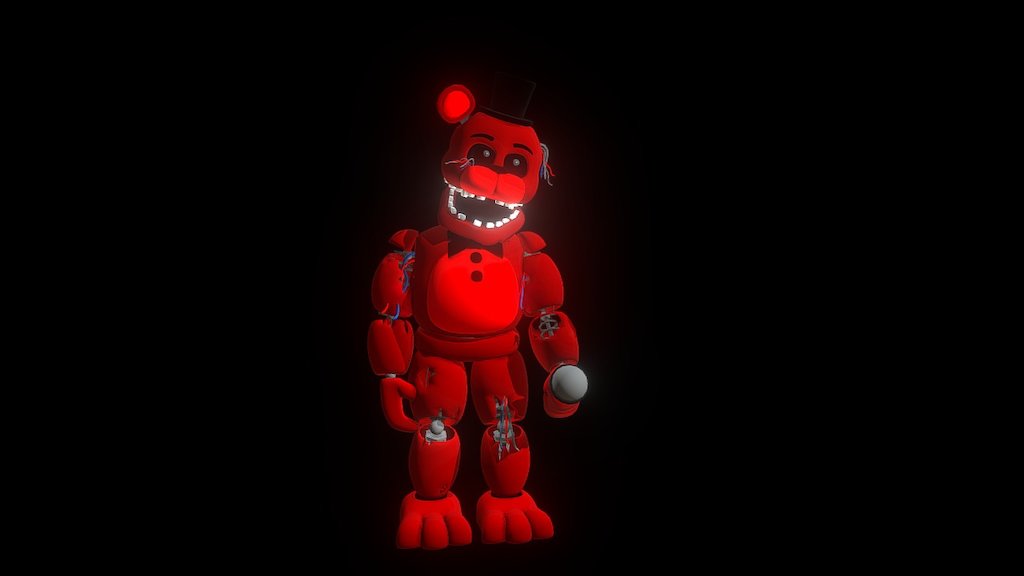 Бони красные. Redbear FNAF. FNAF Редбер. Красный Фредди ФНАФ. Bertbert redbear.