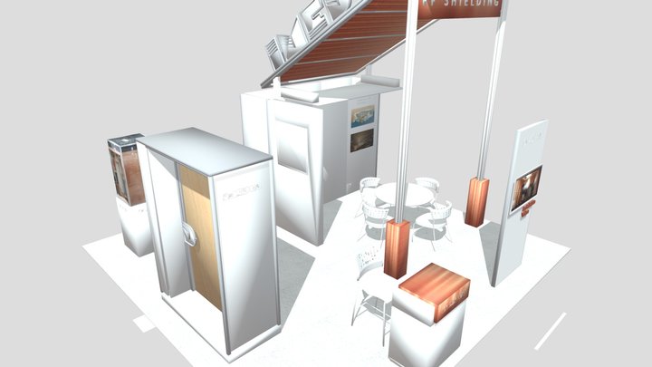 IMEDCO Virtual Booth 2020 3D Model