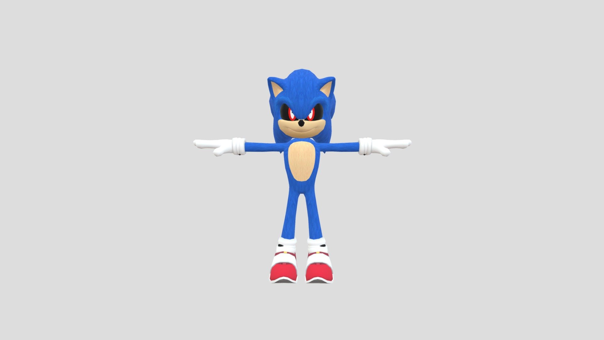 Sonic.EXE paramount movie edition - Download Free 3D model by GolemSallier  (@GolemSallier) [3a9bead]