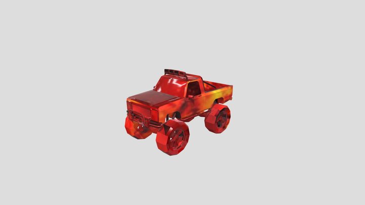 Monster Truck 3D Model