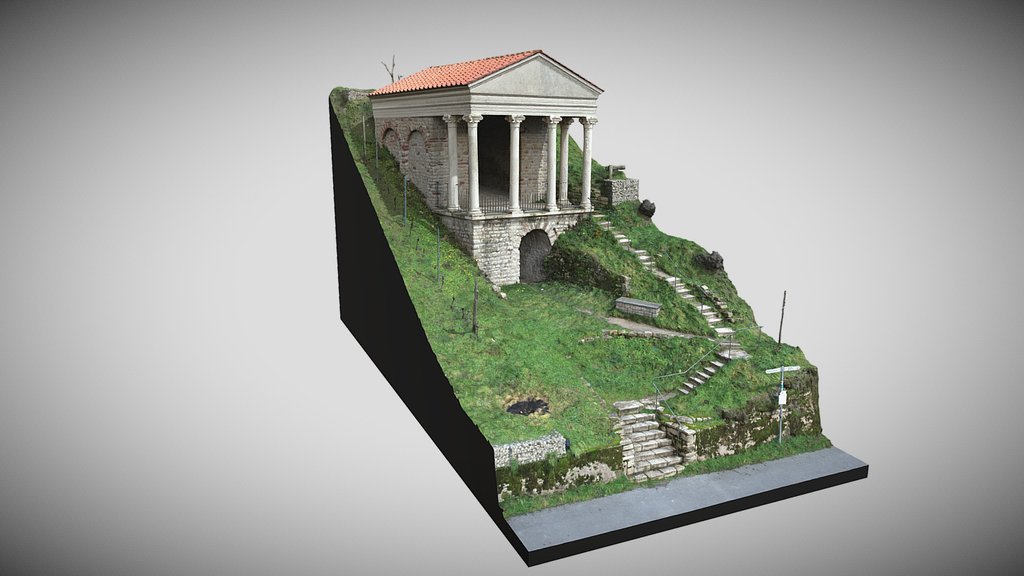 Roman burial temple "Grutenhäuschen"