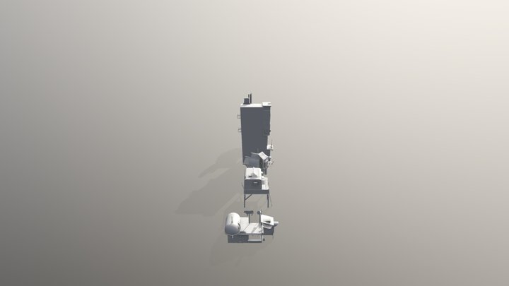 Drafh House XYZ 3D Model