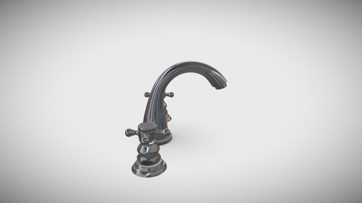 Classic Faucet 3D Model