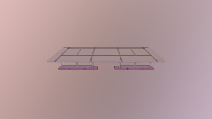 Modelo Casa apenas Concreto 3D Model