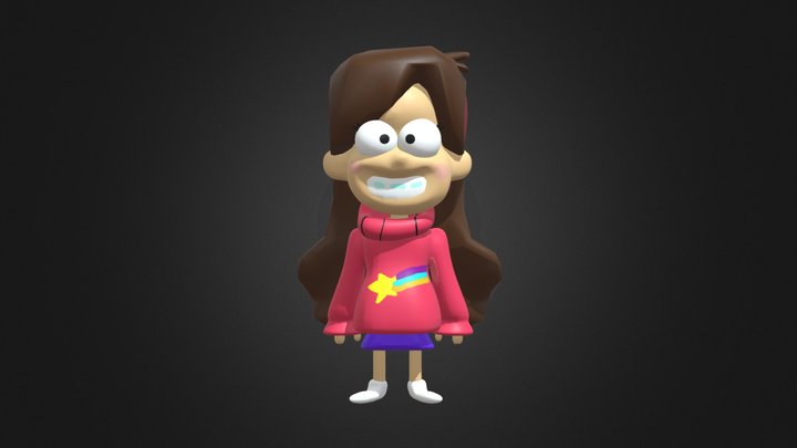 mabel pines 3D Model