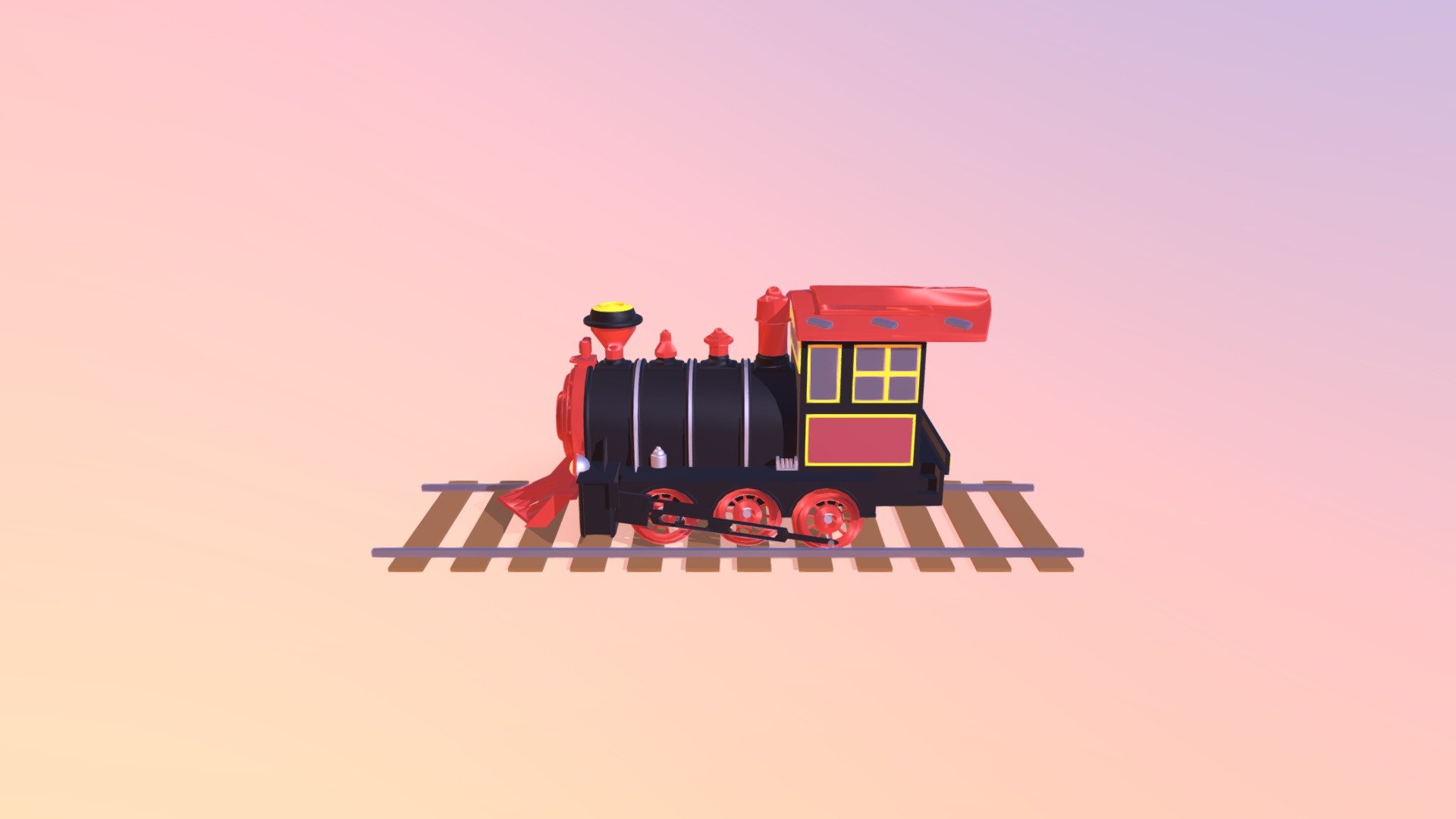 Train Model - 3D model by Chai Valle (@chaivalle) [3aa014f] - Sketchfab