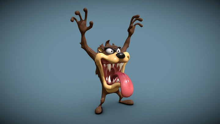 Tazmania 3D Model