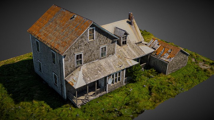 Rustic Farm House Lost To Time – Modelo 3D gratuito STL
