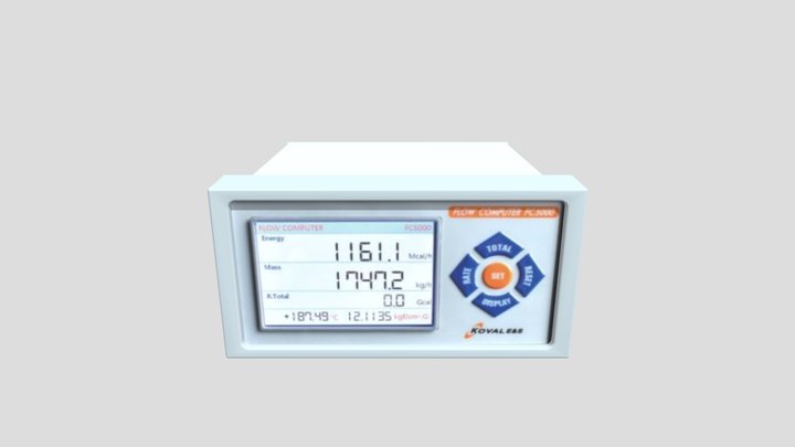 FLOW COMPUTER FC5000 3D Model