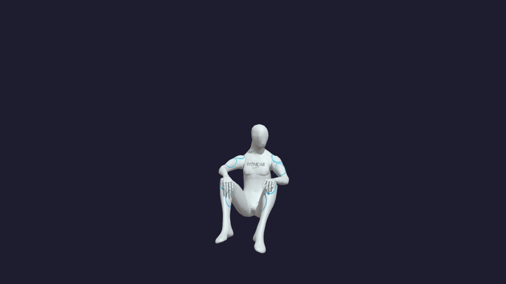 Sit on the ground — Sketchfab embed 3D viewer