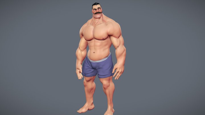 Mr.Man 3D Model