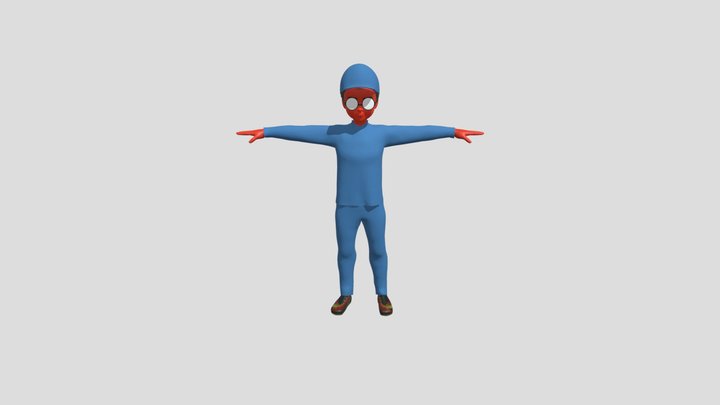 Coach Character Rigged – Modelo 3D gratuito STL