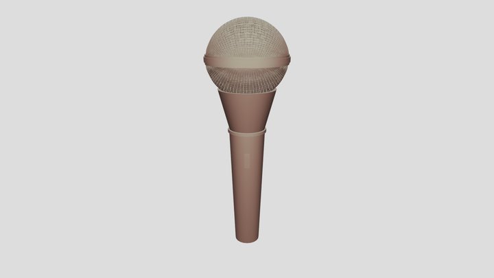 Microphone 3D Model