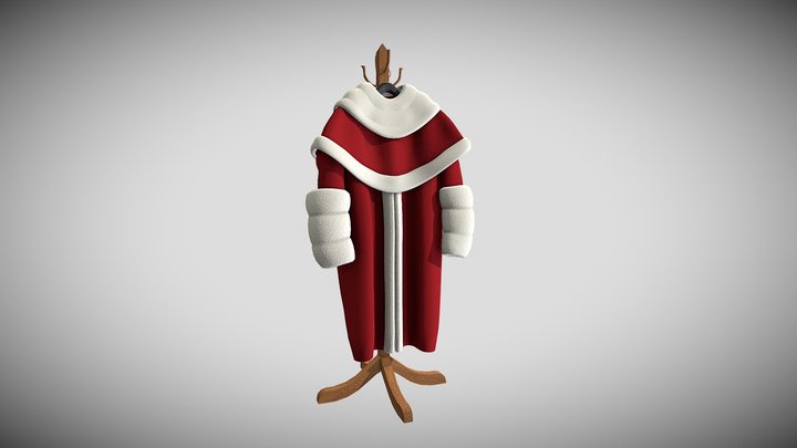 Judge's Robe 3D Model