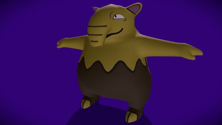 Drowzee – Free 3D Model STL