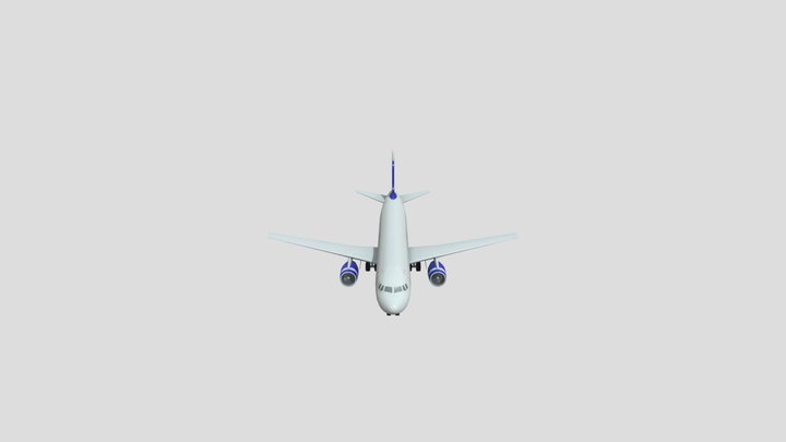 Airbus_A320 3D Model