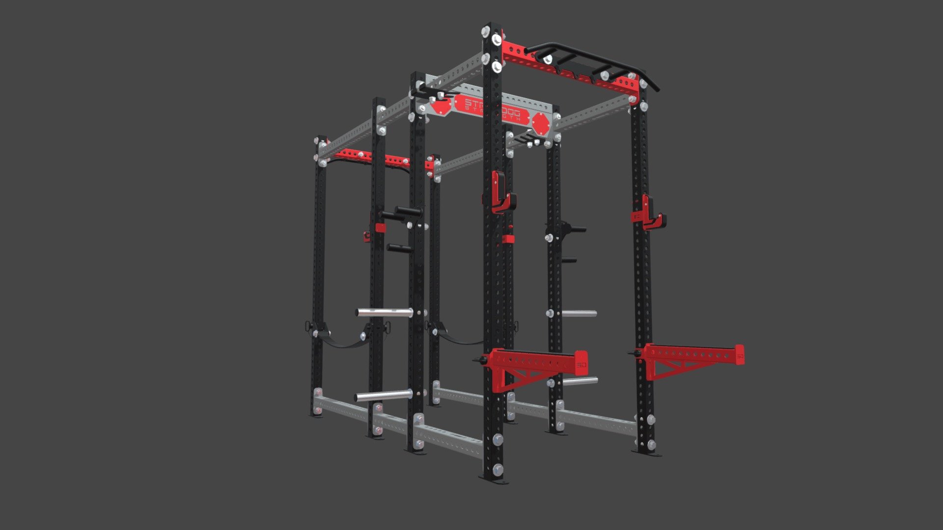 Alpha Half Full Rack Combo 2 - 3D model by Straydog Strength (@dpurdy ...