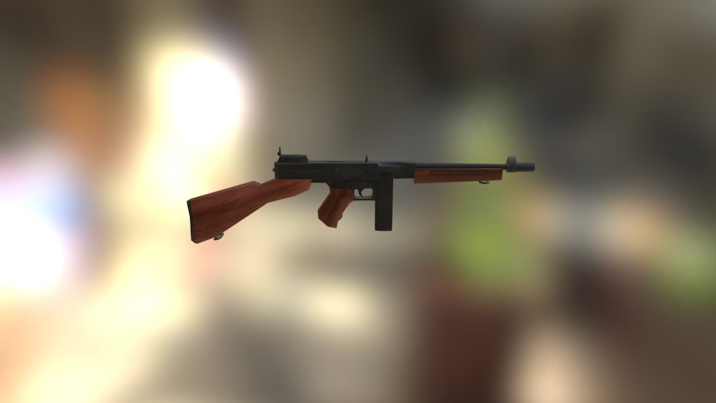 Thompson 1928 - 3D model by UrbanFoxGamer [3aa6d94] - Sketchfab