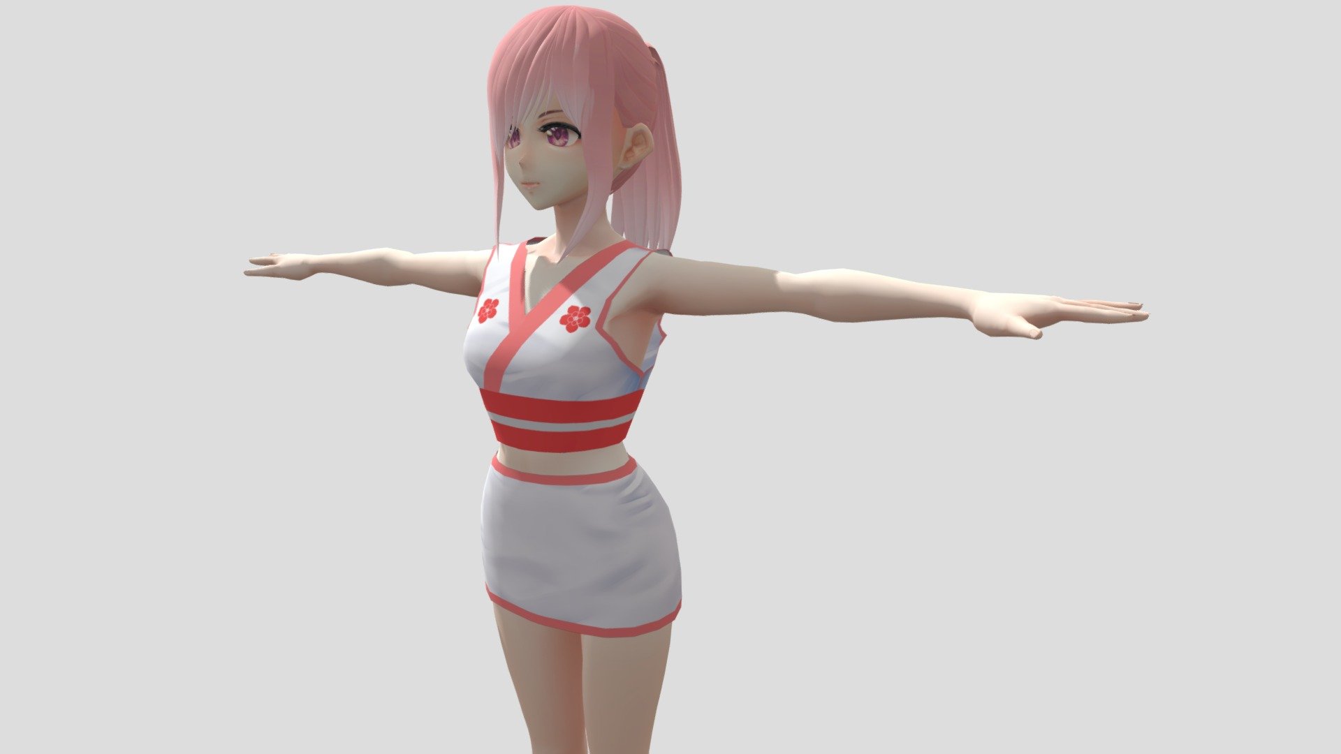 【anime Character Alex94i60】chiya Ninja Buy Royalty Free 3d Model