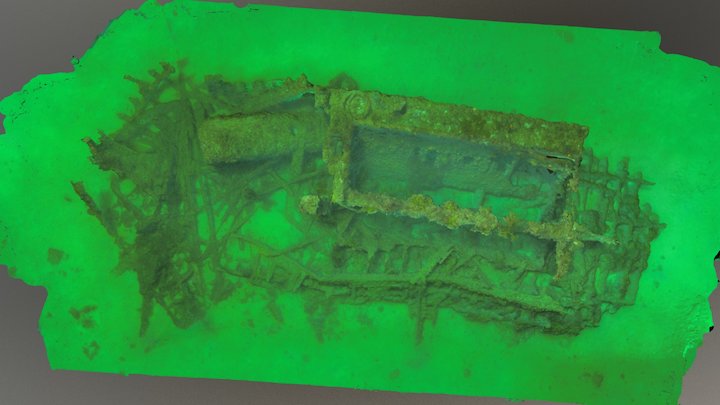 North Mole Wreck, Fremantle Western Australia 3D Model