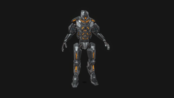 Sentinel Soldier 3D Model