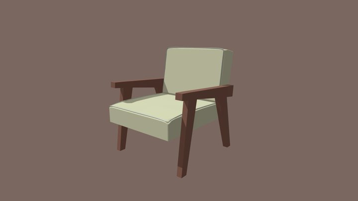 Armchair 3D Model