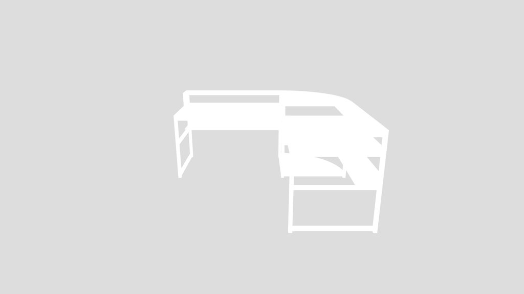 Workstation Bench L Shape Table