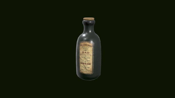 Apothecary Bottle - 19th century 3D Model
