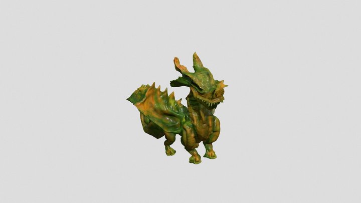 Dragon - Laura Aldana 3D Model